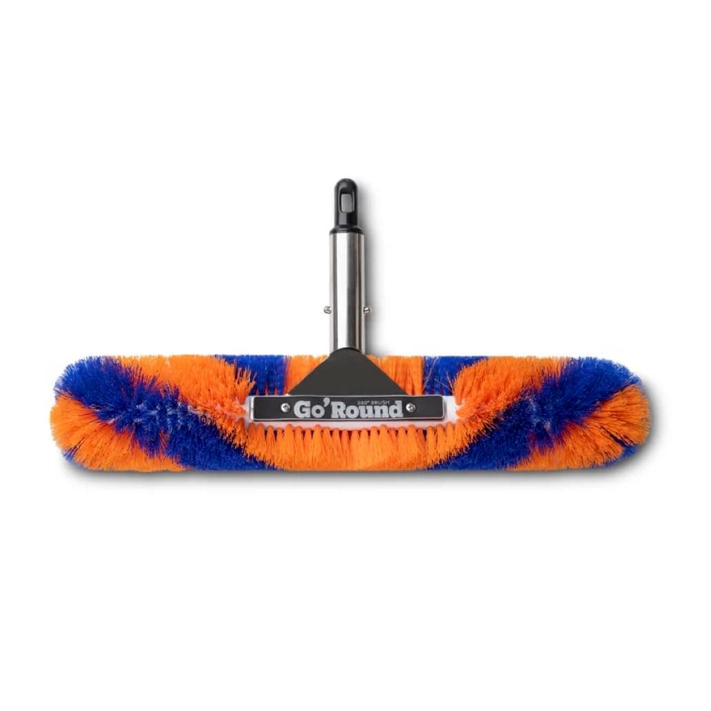 Swim Time NA315 Blue Torrent Brush (18 Inches, Orange/White/Blue)