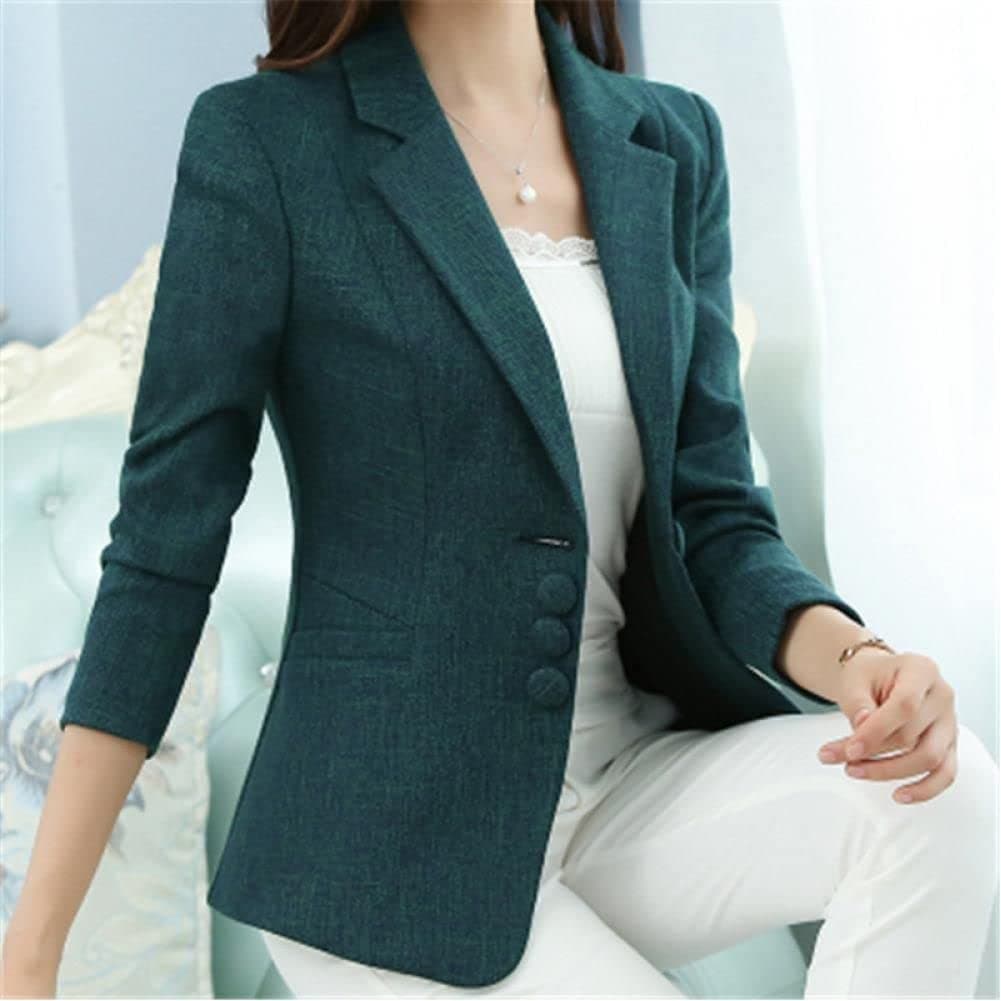 Spring Autumn Women'S Blazer Fashion Lady Blazers Coat Suits Female Big S-5Xl Jacket Suit