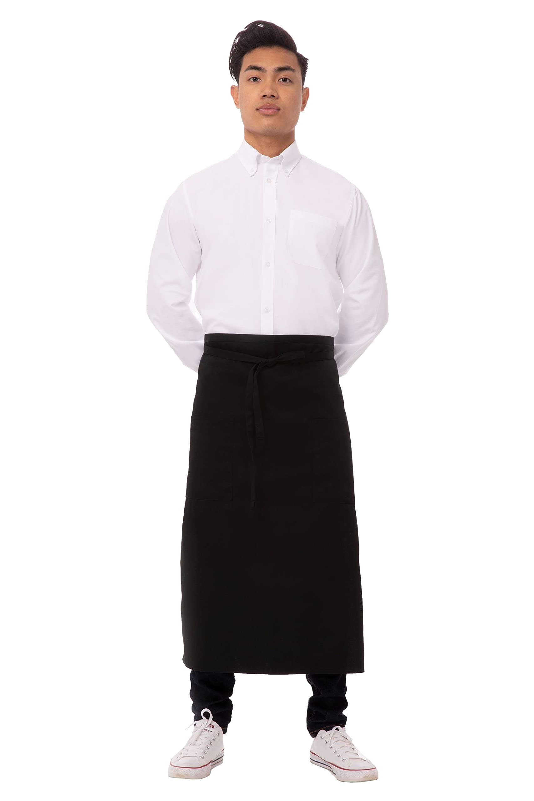 Chef Works Unisex Two Pocket Bistro Apron