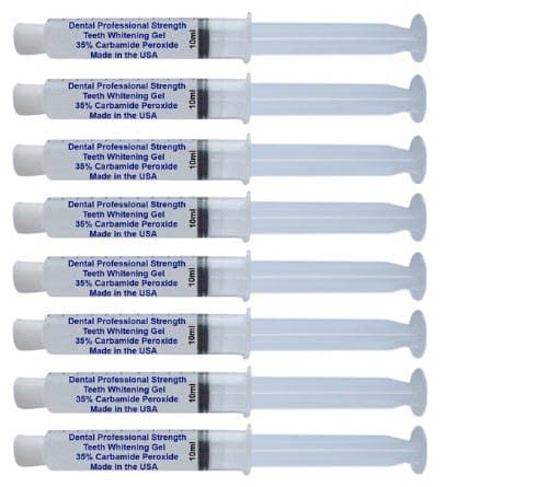 Strongest 35-percent 80 Ml Teeth Whitening Gels - Made in USA and has 240 Applications
