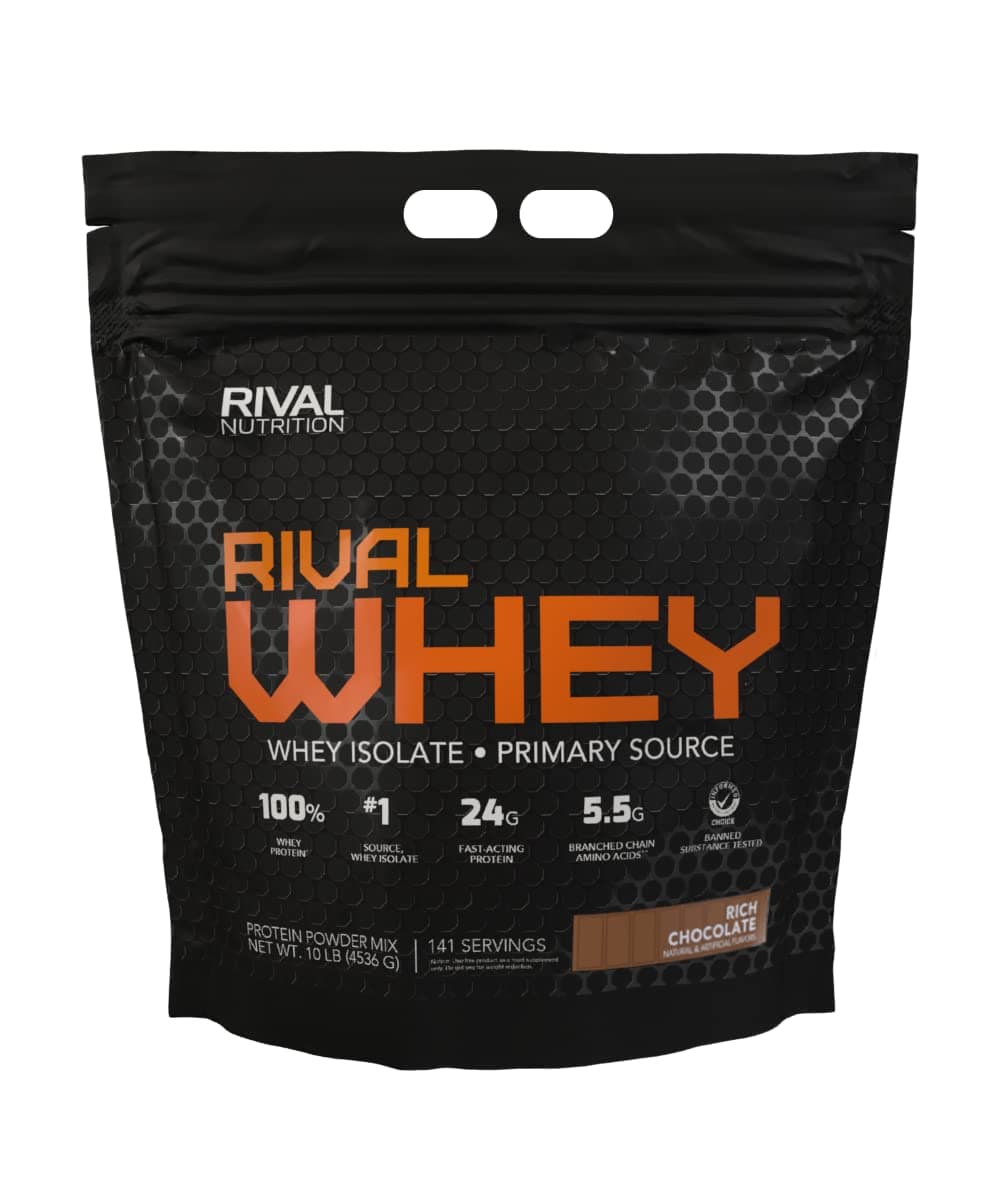 Rival Nutrition Rival Whey- Rich Chocolate, 10lbs