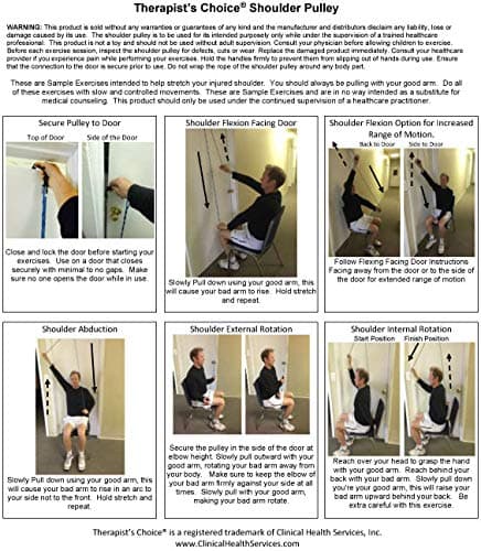 Therapist's Choice Shoulder Pulley, Over the Door
