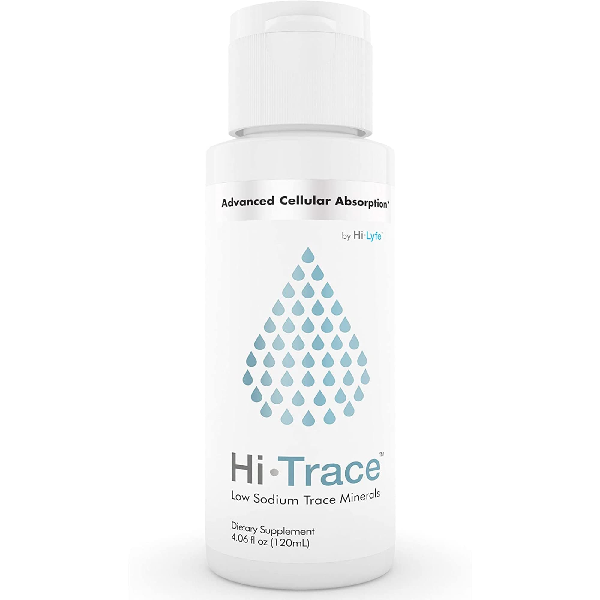 Hi-Trace Trace Mineral Drops | Made with 72 Essential Minerals | Supports Healthy Skin, Hair & Nails | Supports Vitamin & Nutrient Absorption | by Hi-Lyte | 120 Servings