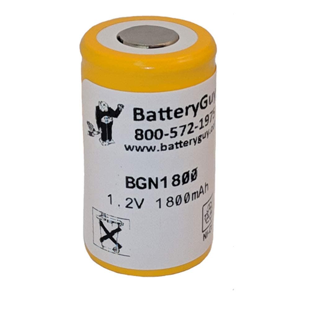 BatteryGuy P170SCS Replacement 1.2V 1800mAh Nickel Cadmium Battery Brand Equivalent (Rechargeable)