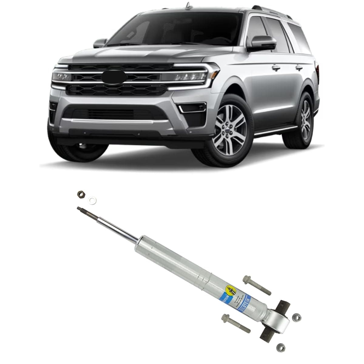 Bilstein B8 5100 Series 14-19 Ford Expedition Front 46mm Monotube Shock Absorber (24-285056)