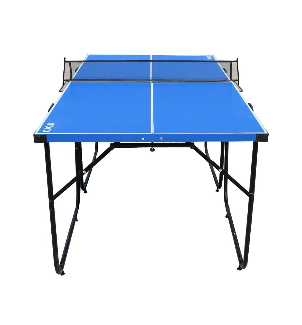 IFOYO Table Tennis Table, Portable Ping Pong Table Set Compact Table Tennis Table for Small Space Folding Table Tennis Table Top With Net Set, Easy Assembly