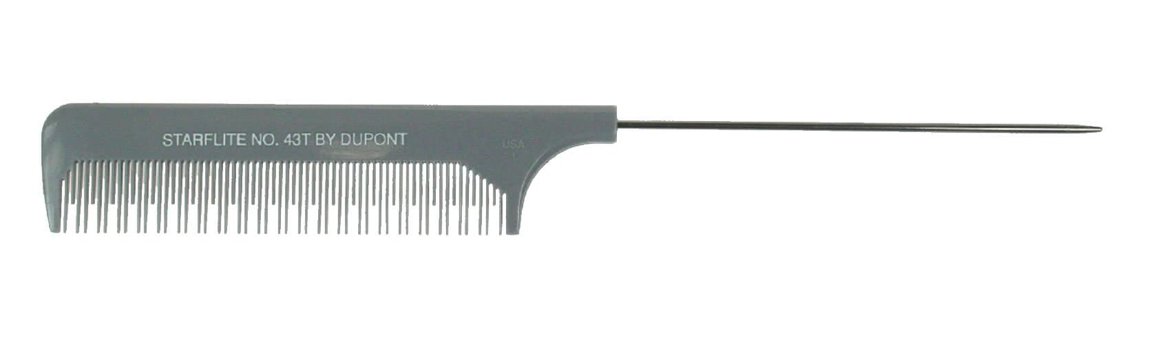 Famous 'Grey' Hair Comb - SF43T Back Combing Pin Tail Comb 215mm