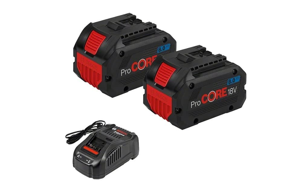 18V System battery starter-set (2x batteries ProCORE18V 8.0Ah + fast charger GAL 1880 CV)