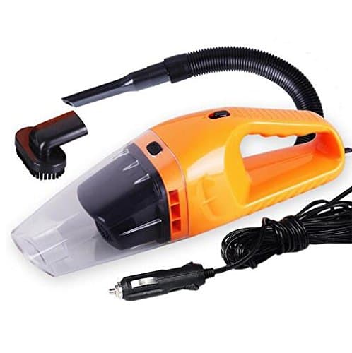 SOROPIN Car Vacuum Cleaner, Wet and Dry Dual Use With Power 120W, Large Suction,Orange