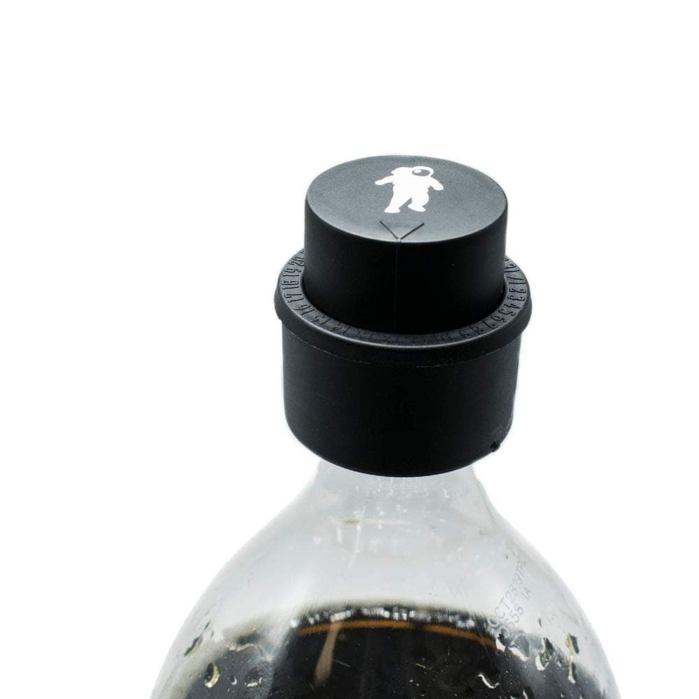 Air Lock Soda Sealer – FRESHeTECH Portable Handheld Carbonation Keeper – 5 Caps