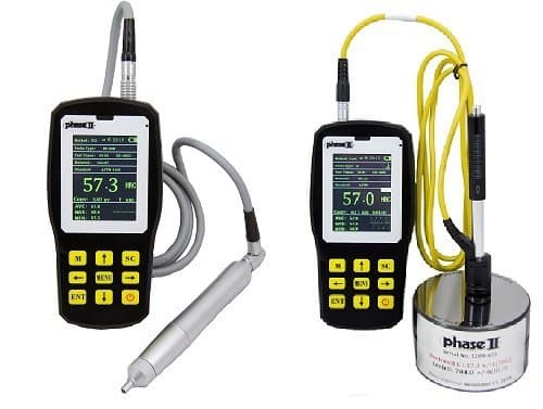 Accusize Industrial Tools PhaseII+ Ultrasonic Hardness Tester w/ 1kg Probe(Manual), PHT-6001