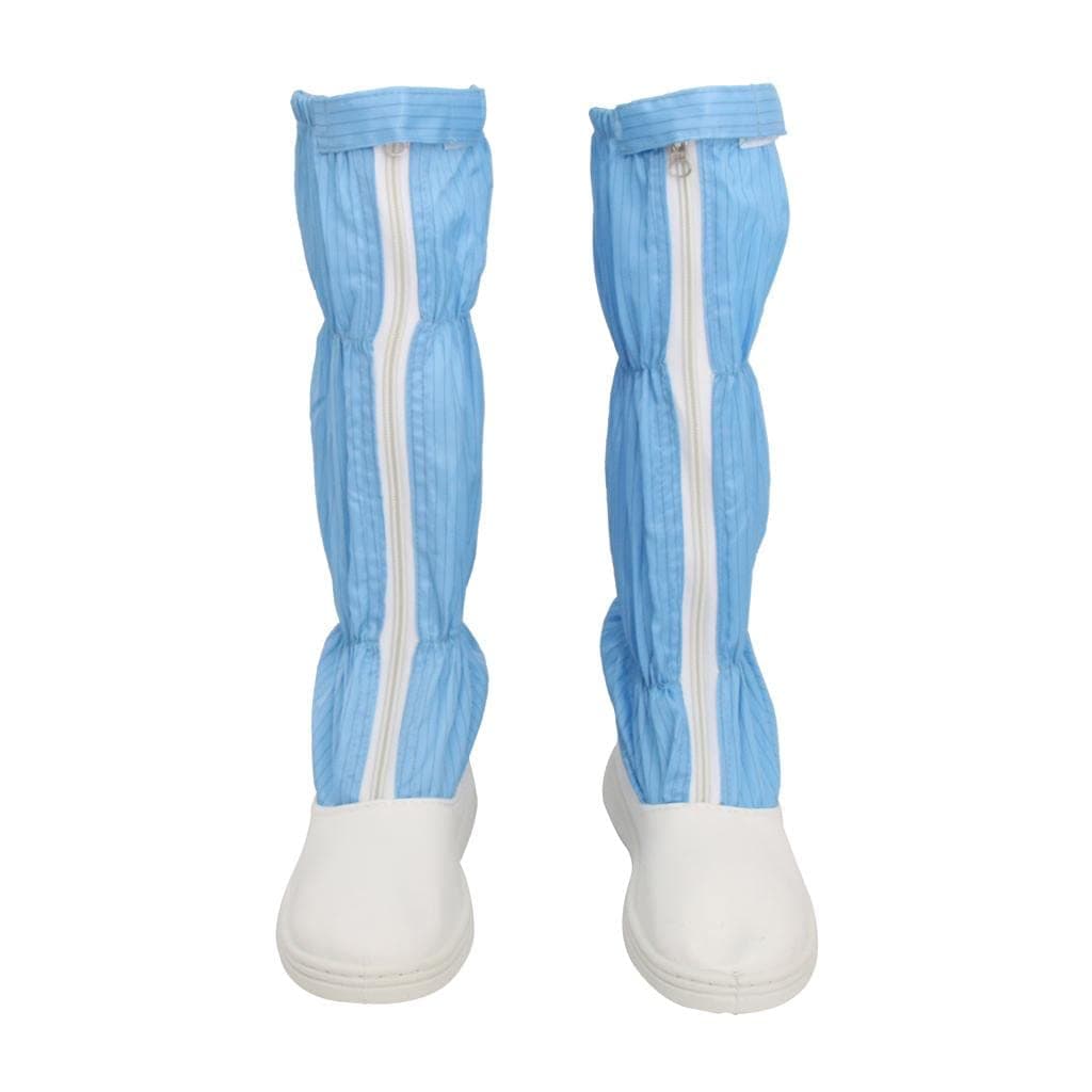 THE STYLE SUTRA ESD High Top Boots Nonslip Anti-static Clean Room Working Shoes 260mm Blue