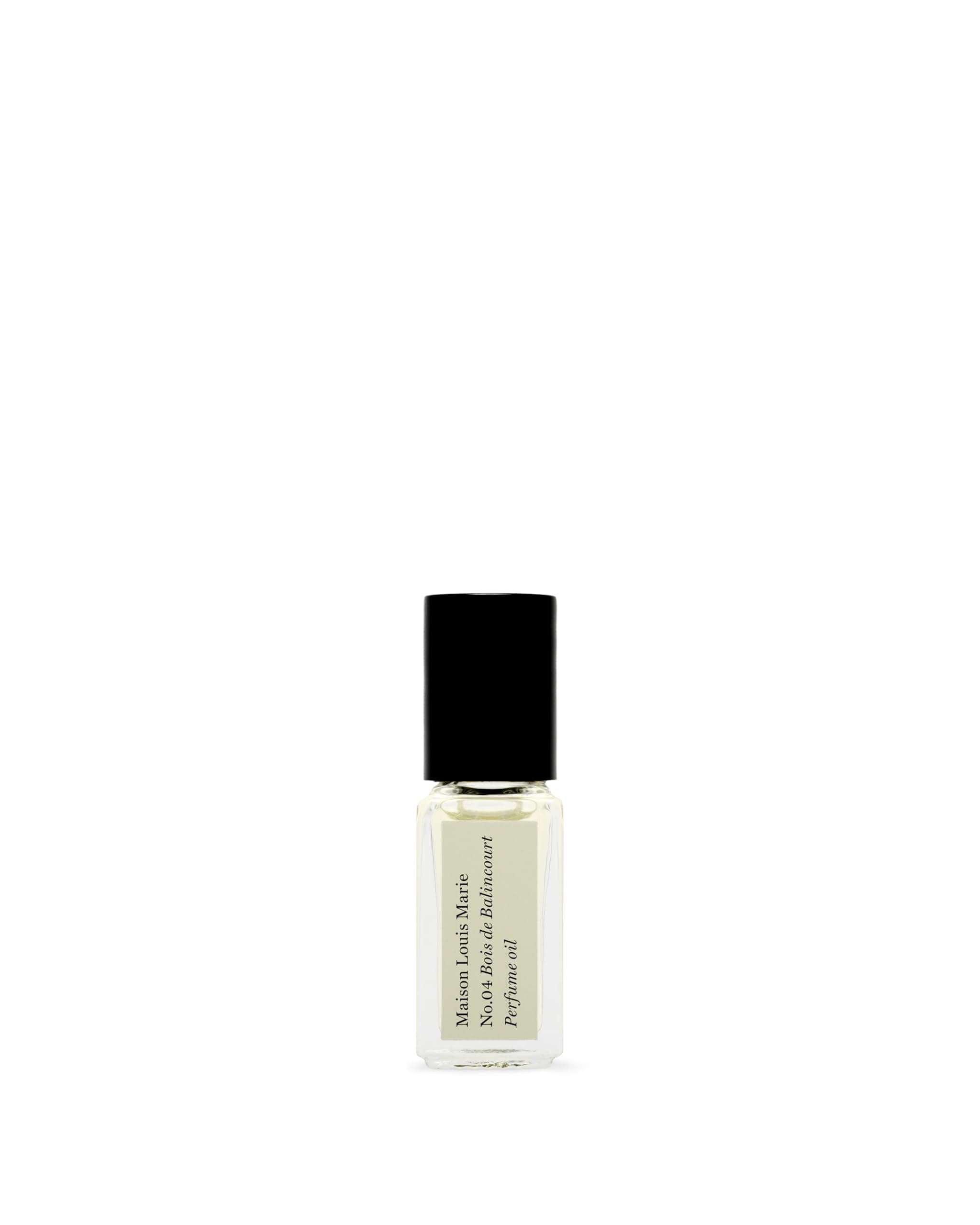 No.04 Bois de Balincourt Natural Roll-On Perfume Oil Sample | Luxury Clean Beauty + Non-Toxic Fragrance (0.1 fl oz | 3 ml)