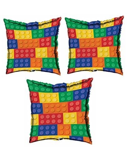 Brick Foil Mylar Balloon ~ 3ct