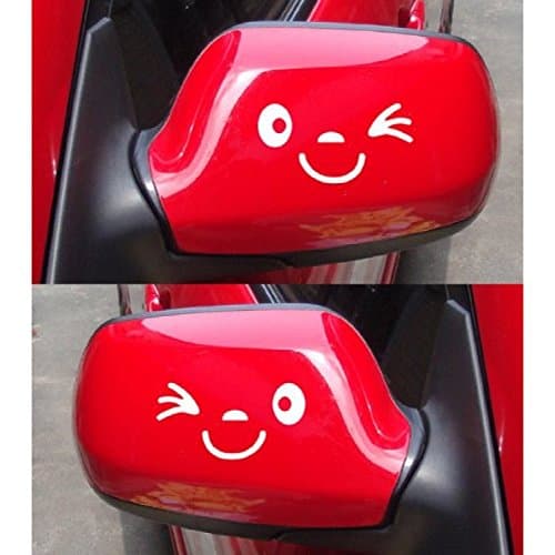 Domire Panda Carved Car Stickers Waterproof 15 x 8cm White