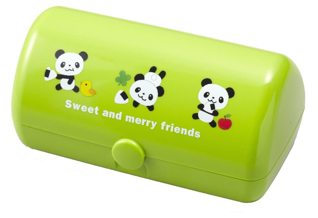 Rice Balls Lunch Box Omusubi Case Runrun Panda P-2956