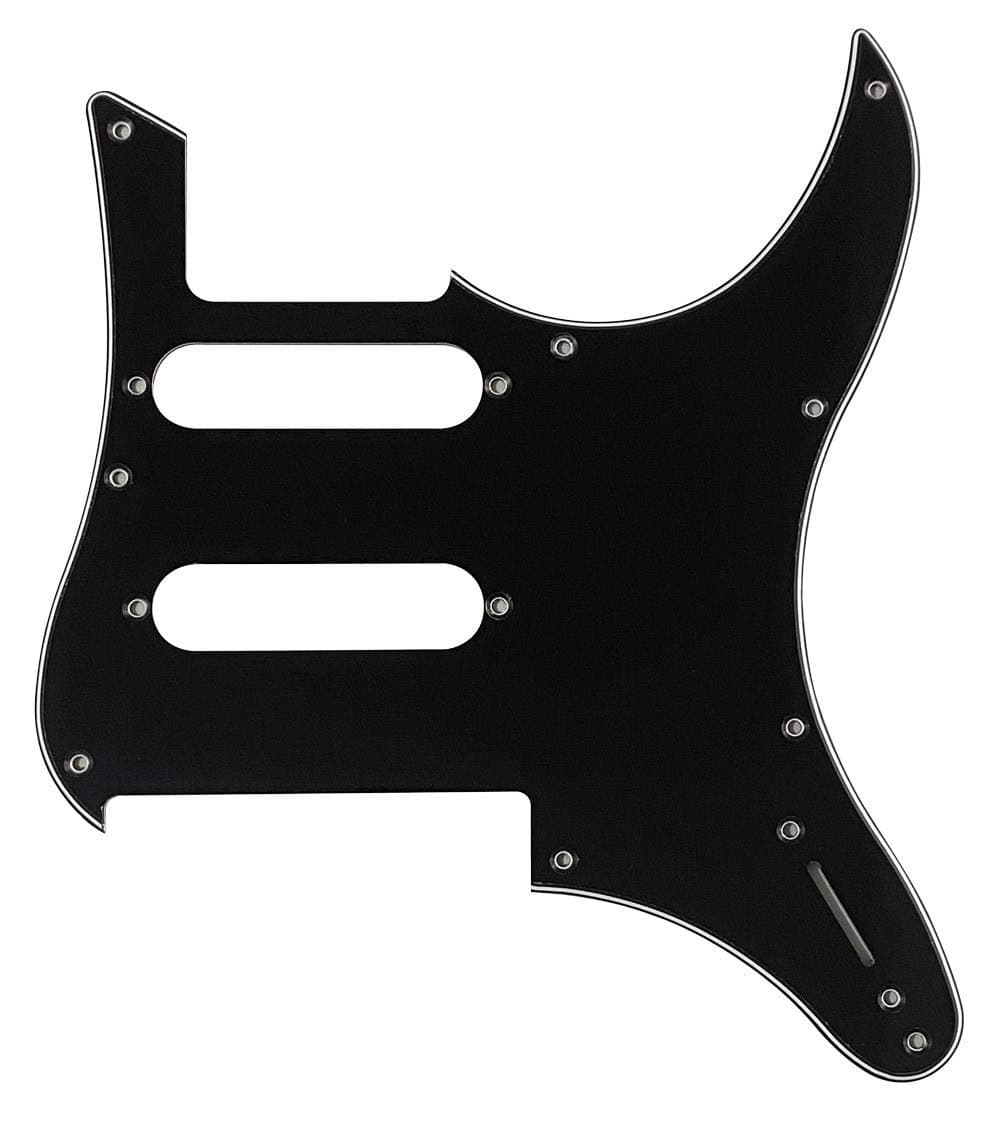 Guitar Parts For Yamaha Pacifica 112V Style Guitar Pickguard (3 Ply Black)