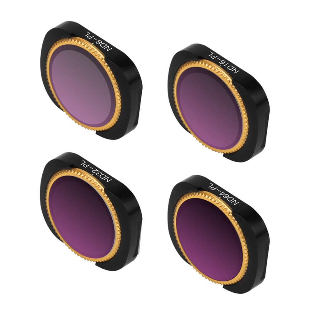 For DJI OSMO POCKET Diadia MCUV/CPL/ND4//ND8/ND16/ND32/ND64 Camera Lens Filters (ND8-PL + ND16-PL + ND32-PL + ND64-PL)