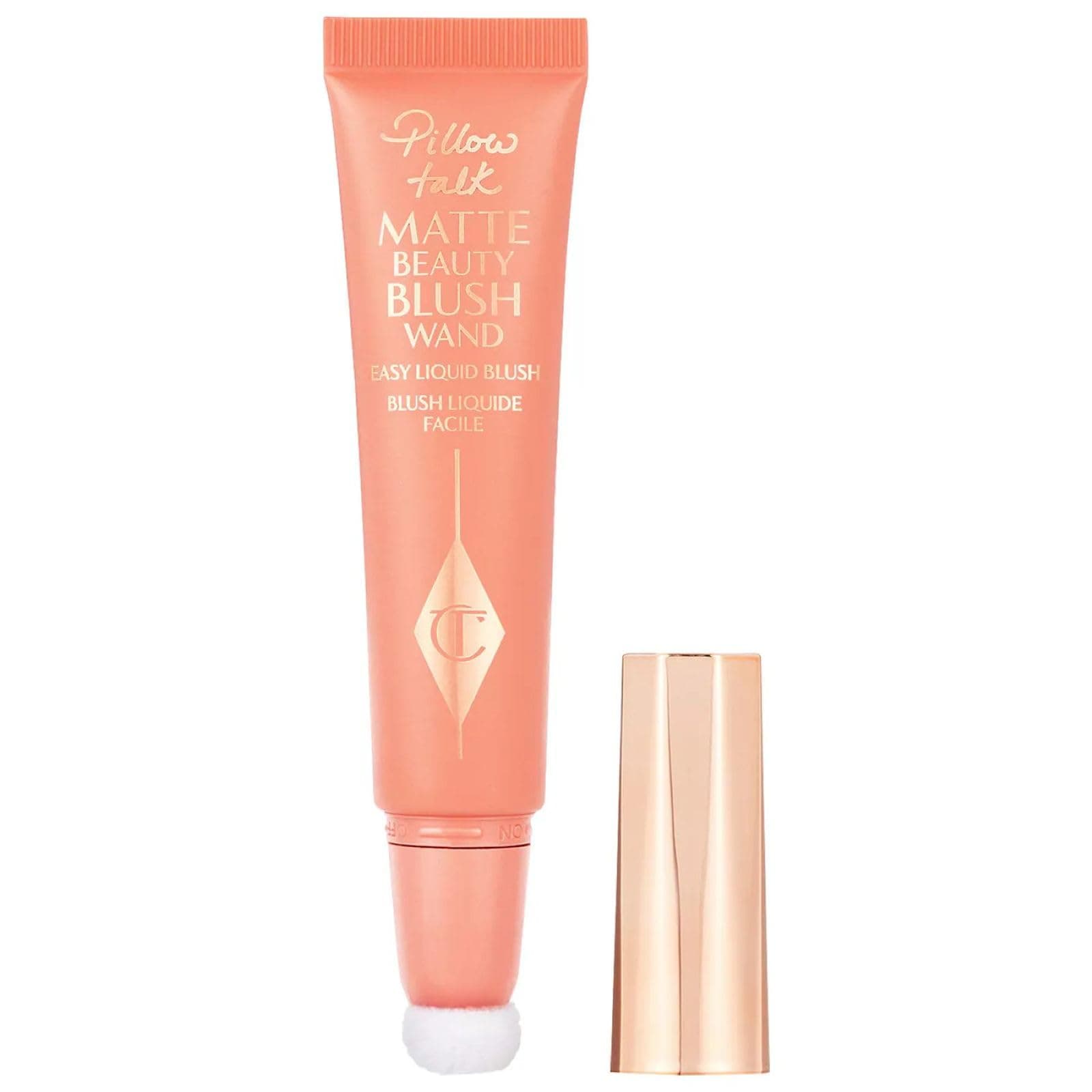 CHARLOTTE TILBURY Pillow Talk Matte Beauty Blush Wand Peach Pop 12ml (PTLJMN58318)