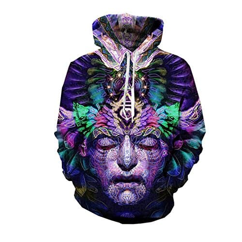Artist Threads an Ode to The Great Mother Hoodie - Premium All Over Print Pullover - Large
