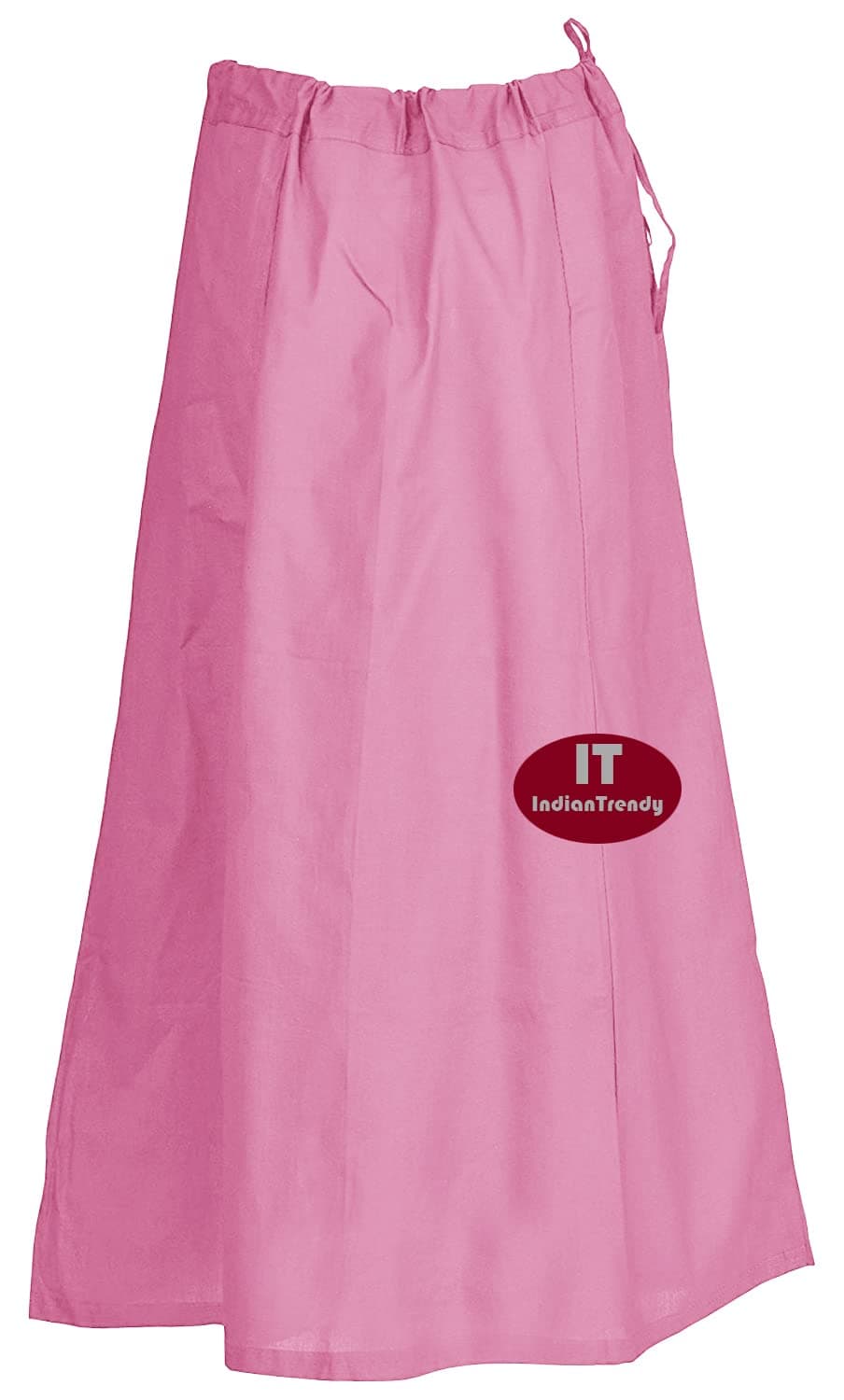 Indian Trendy Sari Petticoat Cotton Stitched Adjustable Waist Saree Underskirt Lining Skirt