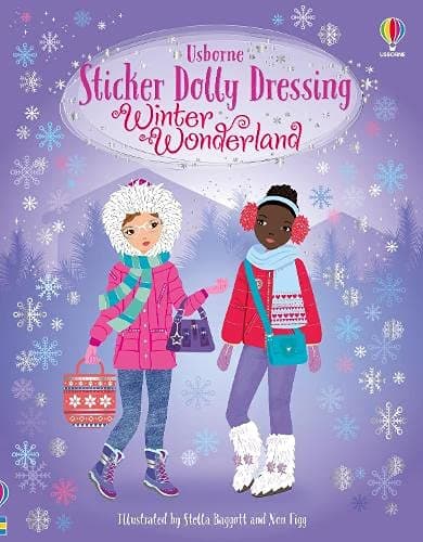 Usborne GB Sticker Dolly Dressing Winter Wonderland