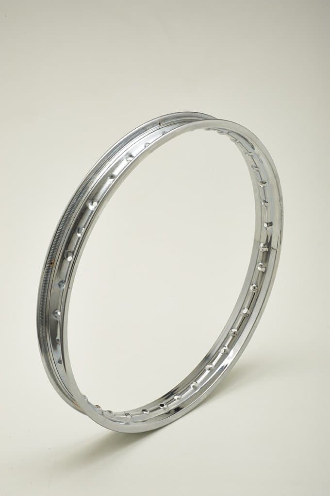 Chromed Steel Wheel Rim 1.40 X 18 36 Holes