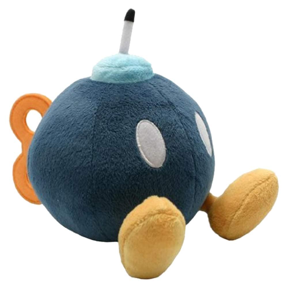 Super Mario Sanei Bob-Omb 15cm Plush Officially Licensed