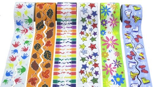 Bordette Designs Assortment - 6 Border Rolls