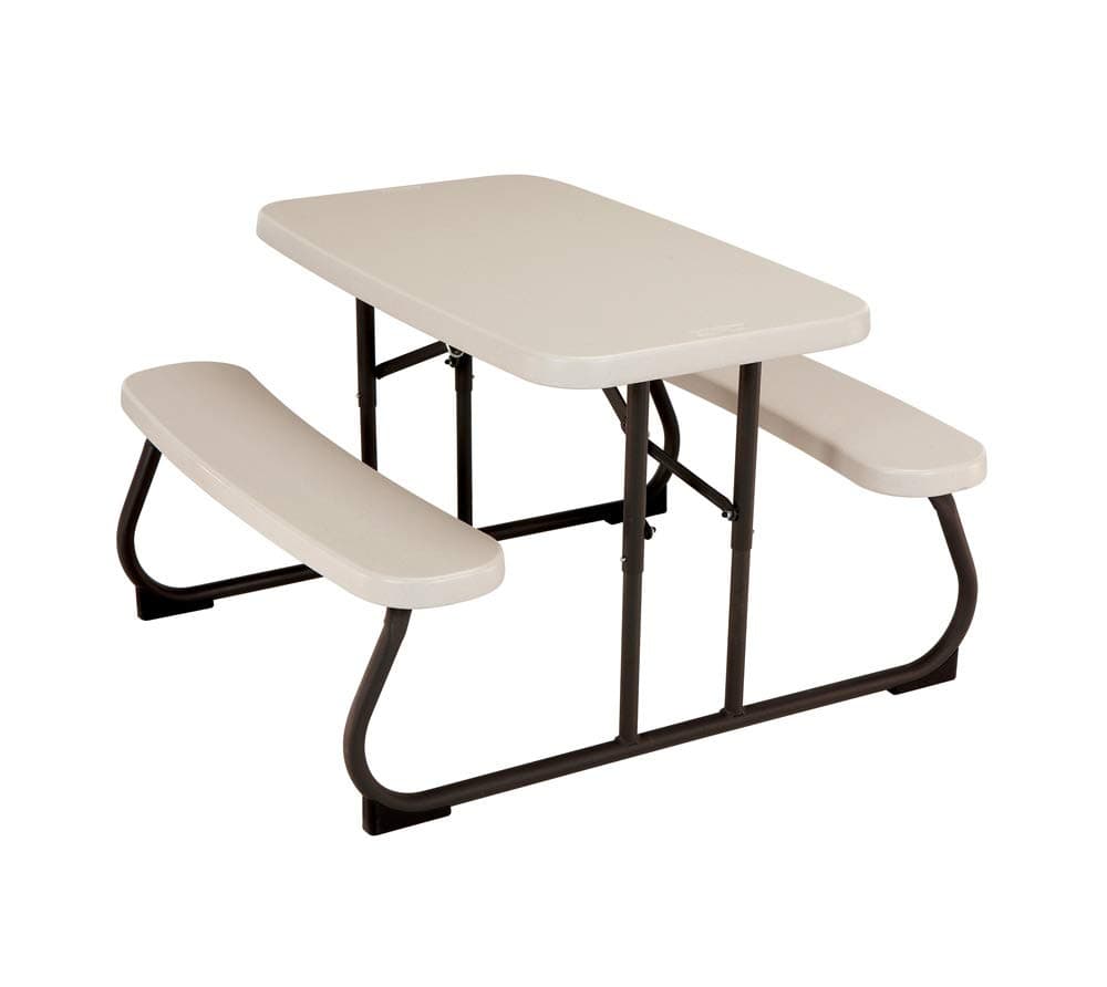 LIFETIME 280094 Kid's Picnic Table, Size 1, Almond