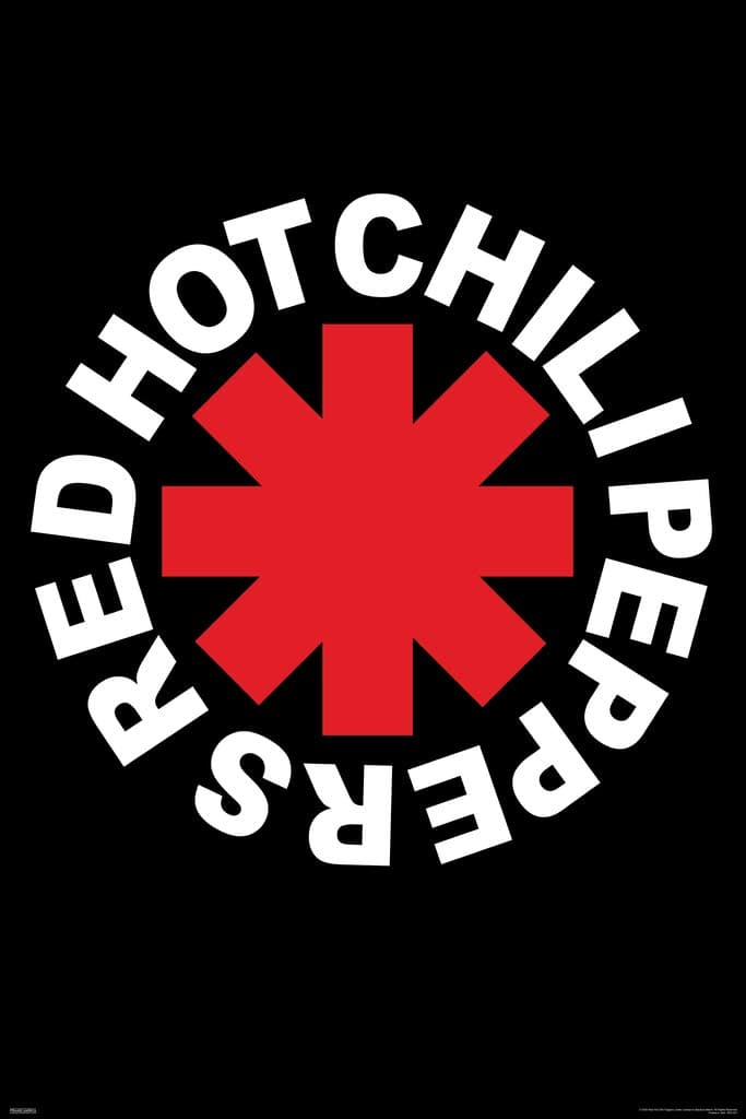 1art1 Red Hot Chili Peppers - Logo - Maxi Poster - 61 cm x 91.5 cm