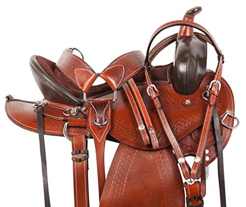 Acerugs 15 16 17 18 Improved Light Weight Comfy Western Horse Saddle TACK