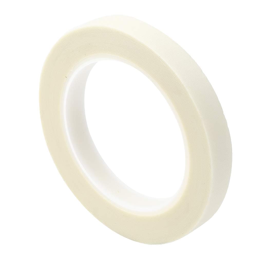 – Glass Cloth Electrical Tape, High Temperature Masking Tape Flame Retardant Firm Single Sided Sealing Adhesive Tape Glass Fiber Cloth Tape, Heat Resistant for Transformer Motors, White 15mm x 30m