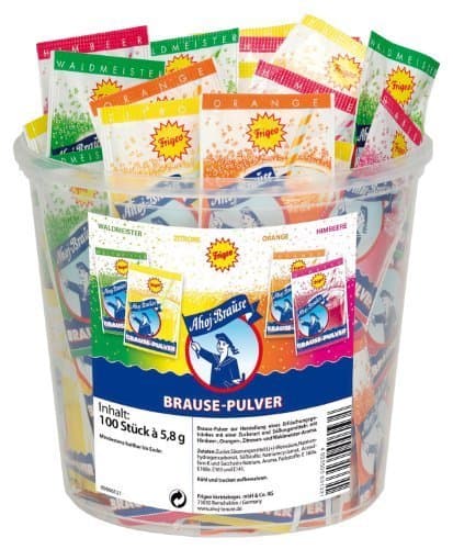 Frigeo Ahoj Brause Pulver fizzy powder, 100pcs by Frigeo