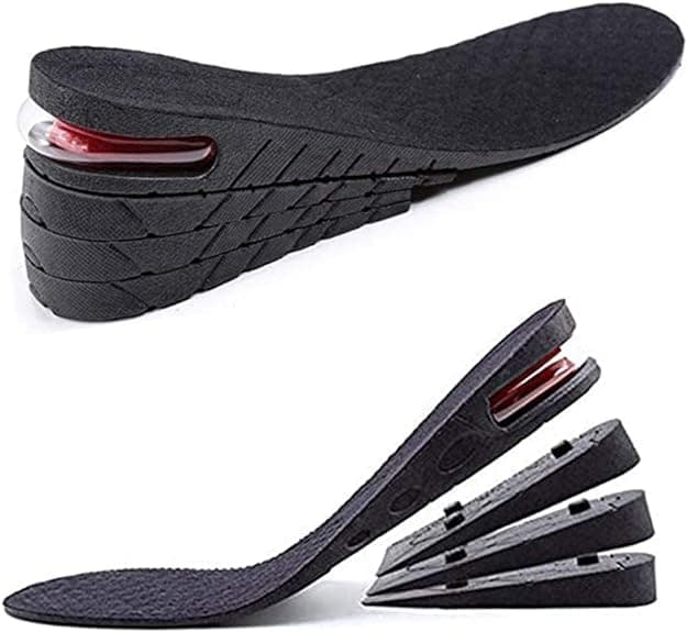 ADBHUTANAND Height Increasing Gel Shoe Insoles For Men&Women 4 Layers 9 Cm(3.5 Inch)Height Increasing Shoes Insoles Heel Lift Shoe Pads With 4 Level Of Height Elevation
