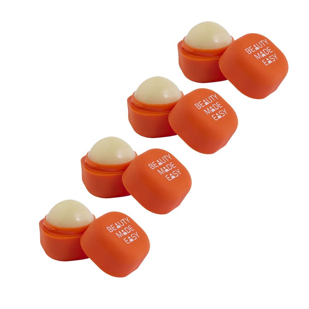 Beauty Made Easy Natural Origin Lip Balm SEA BUCKTHORN with Natural Ingredients 4 x 6.8g