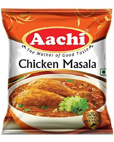 Aachi Chicken Masala 18G/0.63Oz 100% Natural