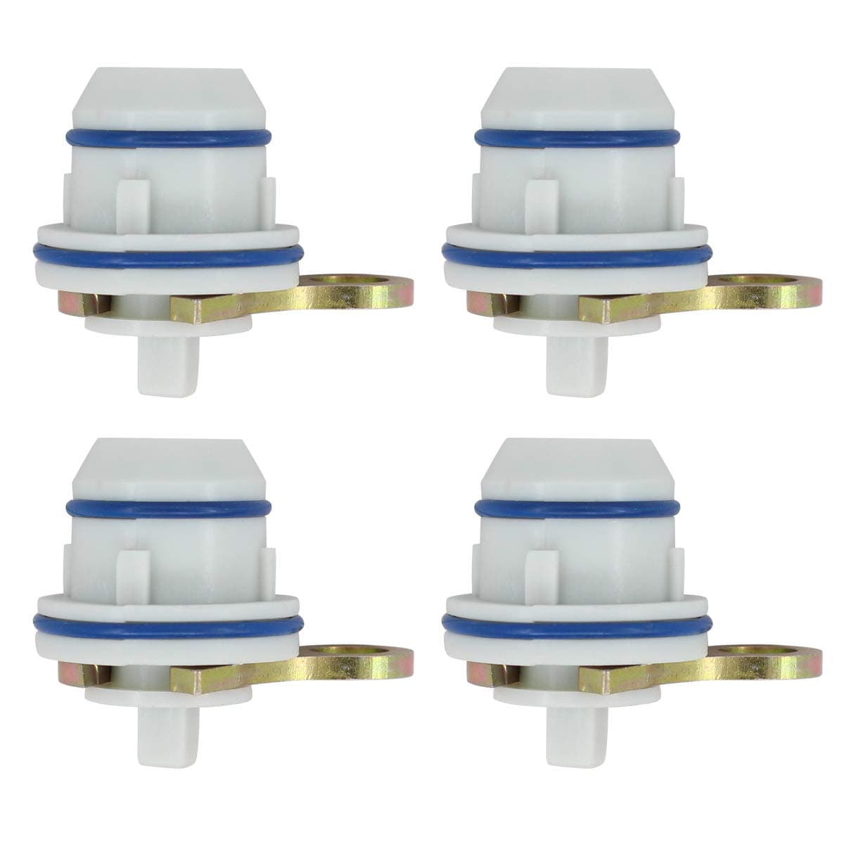 XtremeAmazing Set of 4 Solenoid Block Off Plugs Compatible with Chrysler Dodge Jeep Ram Hemi 53032221AA