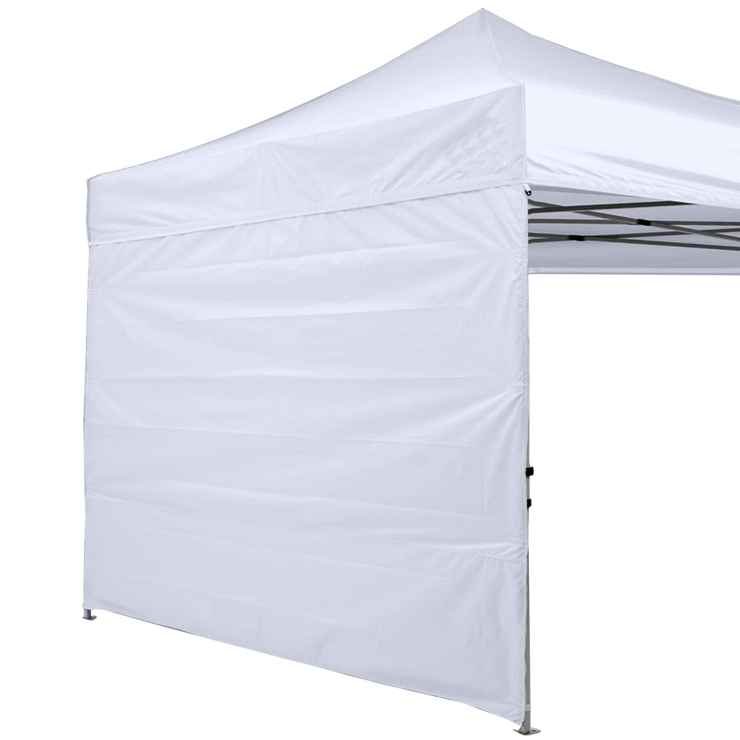 ABCCANOPY Sun shade in more than 15 colours for 304 x 304 cm marquees with straight legs, side wall (1 panel) with straps