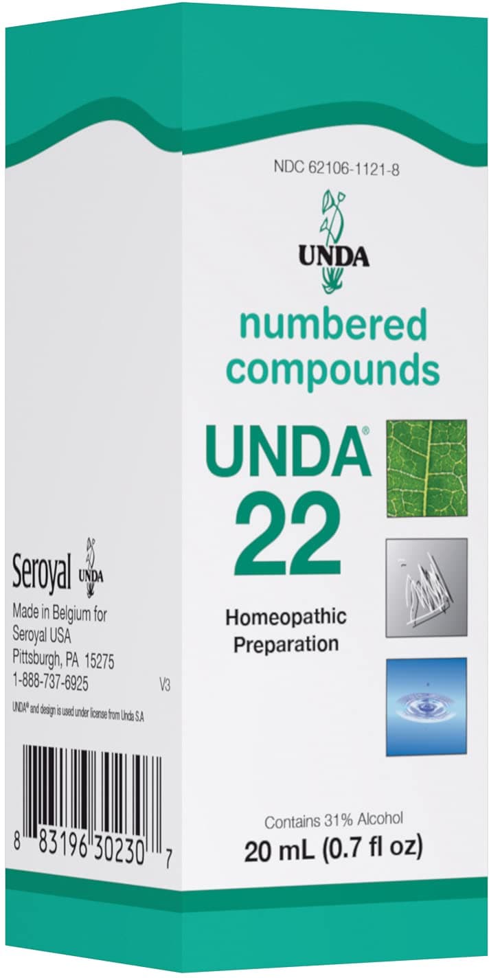 22 Numbered Compounds | Homeopathic Preparation | 0.7 fl. oz.