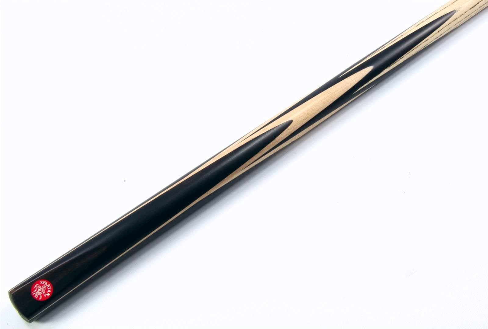 Spartan EBONY SPEAR 1 Piece Hand Spliced Ash Snooker Cue - 9-9.5mm Tip