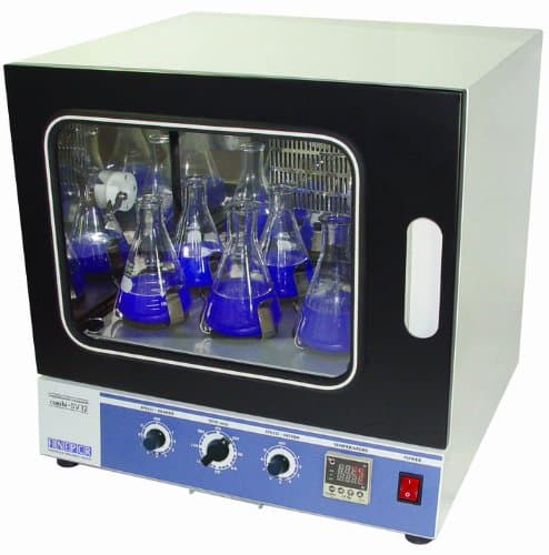 COMBI-SV12/110IEO Hybridization Incubator, Thermal Dual Action Rotisserie and Orbital Shaker with Internal Electrical Outlet, 5-80°C, 110V