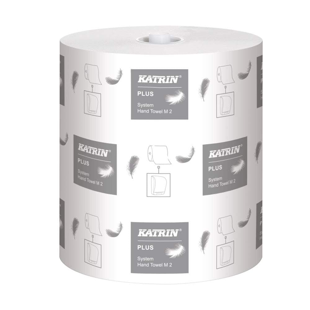 Katrin 460058 Plus System towel M2 Pack Contains 6 Rolls in Each Pack