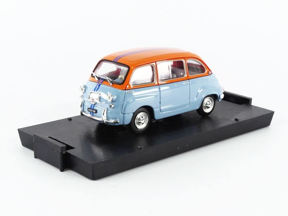 Brumm R469 Miniature Collection Car, Blue/Orange