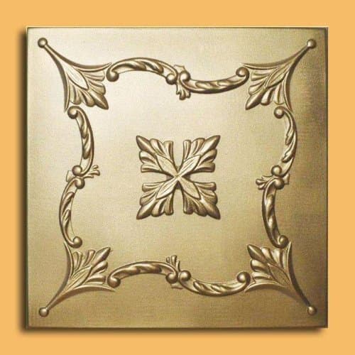 Saratov Gold (20"x20" Foam) Ceiling Tile