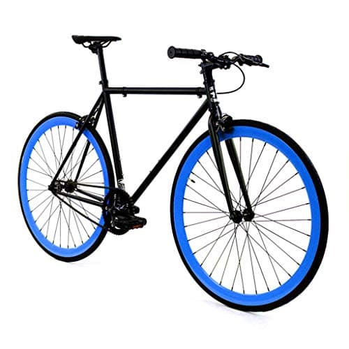 Golden Cycles Single Speed Fixed Gear Bike with Front & Rear Brakes