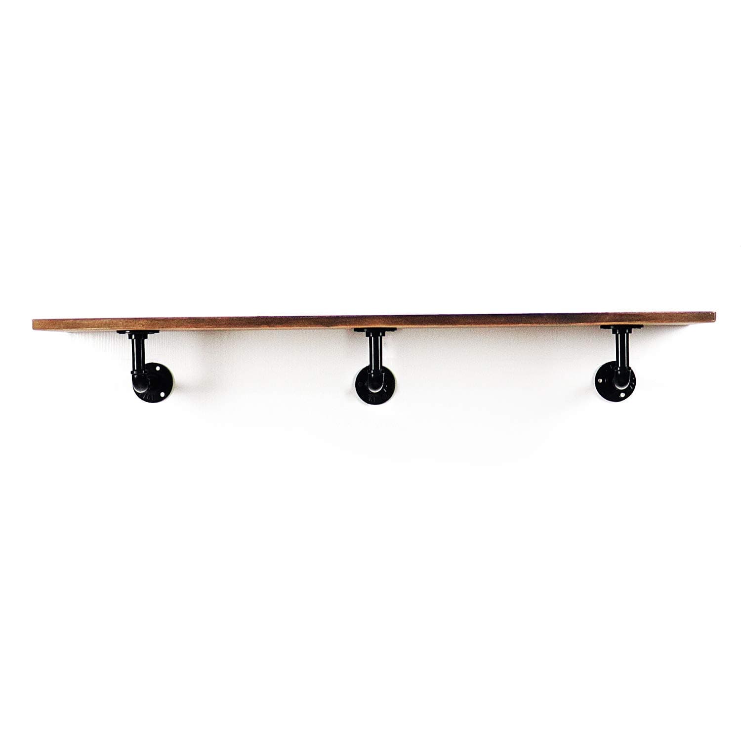 KINMADEIndustrial Pipe Floating Shelf Rustic Vintage Display Rack