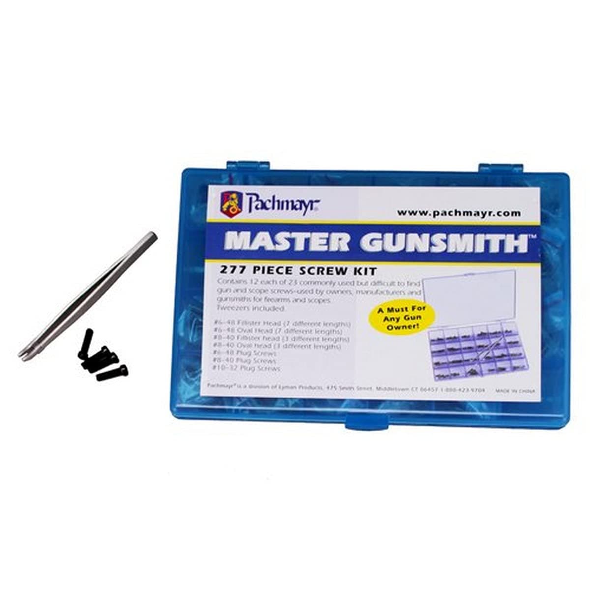 Gunsmith 277 Piece Screw Kit - Slot