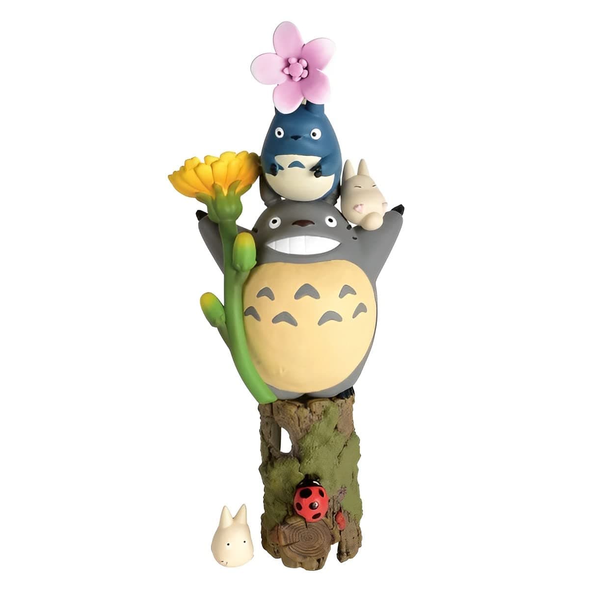 Ensky My Neighbor Totoro Nosechara (Flowers and Totoro) NOS-83 Collectors Figure to Stack and Decorate (for Ages 15+) Nosekyara