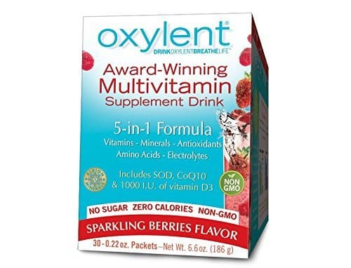 Vitalah No Sugar Oxylent Weight Loss Product, Sparkling Berries, 0.22 oz, 30 Count by Vitalah